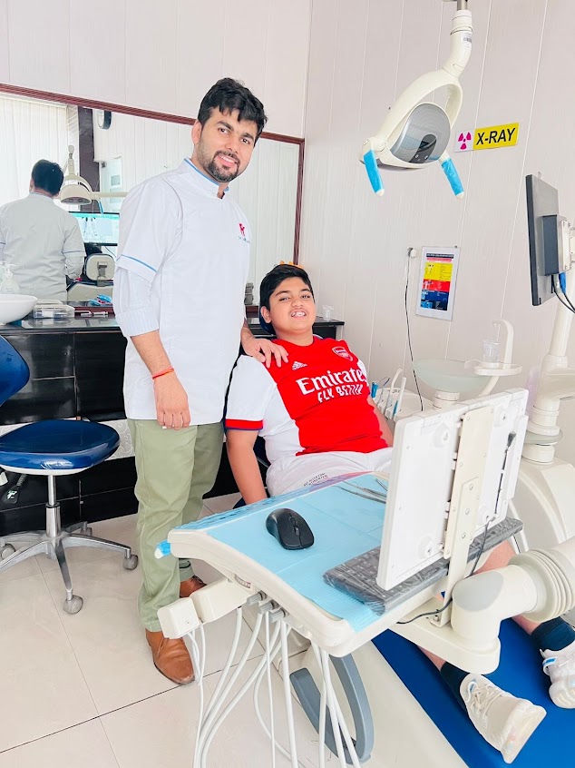 Happy patient at Kapil Dental Clinic